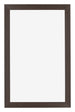 Mura MDF Cadre Photo 33x48cm Chêne Foncé De Face | Yourdecoration.fr