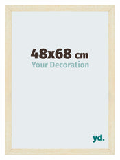 Mura MDF Cadre Photo 48x68cm Sable Balaye De Face Mesure | Yourdecoration.fr
