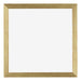 Mura MDF Cadre Photo 50x50cm Or Brillant De Face | Yourdecoration.fr
