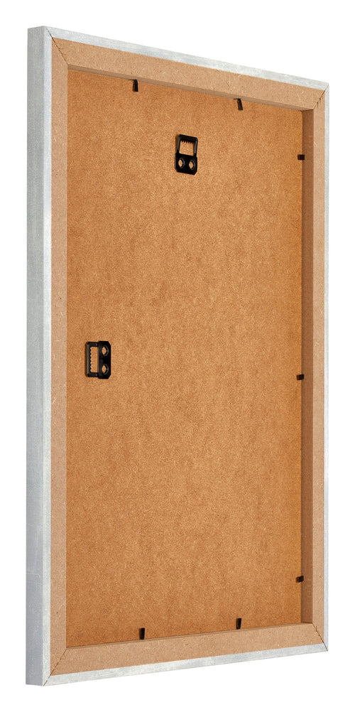Mura MDF Cadre Photo 60x80cm Argent Brillant Vintage Arriere Oblique | Yourdecoration.fr