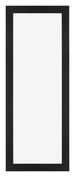 Mura MDF Cadre Photo 37 5x98cm Noir Grain de Bois De Face | Yourdecoration.fr