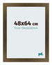 Mura MDF Cadre Photo 48x64cm Bronze Decor De Face Mesure | Yourdecoration.fr