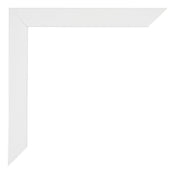 Mura MDF Cadre Photo 48x64cm Blanc Brillant Detail Coin | Yourdecoration.fr