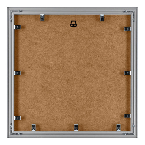 Tucson Aluminium Cadre Photo 45x45cm Argent Brossé Arriere | Yourdecoration.fr