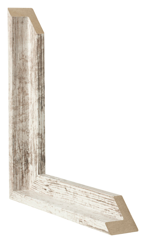 Lyon MDF Baklijst Blanc Vintage Intersection | Yourdecoration.fr