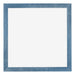 Mura MDF Cadre Photo 35x35cm Bleu Brillant Geveegd De Face | Yourdecoration.fr