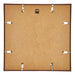 Annecy Plastique Cadre Photo 20x20cm Brun Arriere | Yourdecoration.fr