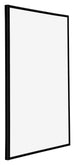 Annecy Plastique Cadre Photo 20x28cm Noir Brillant De Face Oblique | Yourdecoration.fr