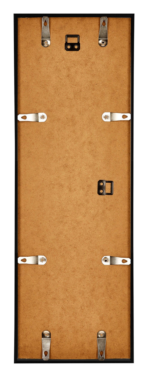 Annecy Plastique Cadre Photo 20x60cm Noir Brillant Arriere | Yourdecoration.fr