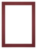 Passe Partout 18x24cm Carton Vin Rouge Bord 3cm Droit De Face | Yourdecoration.fr