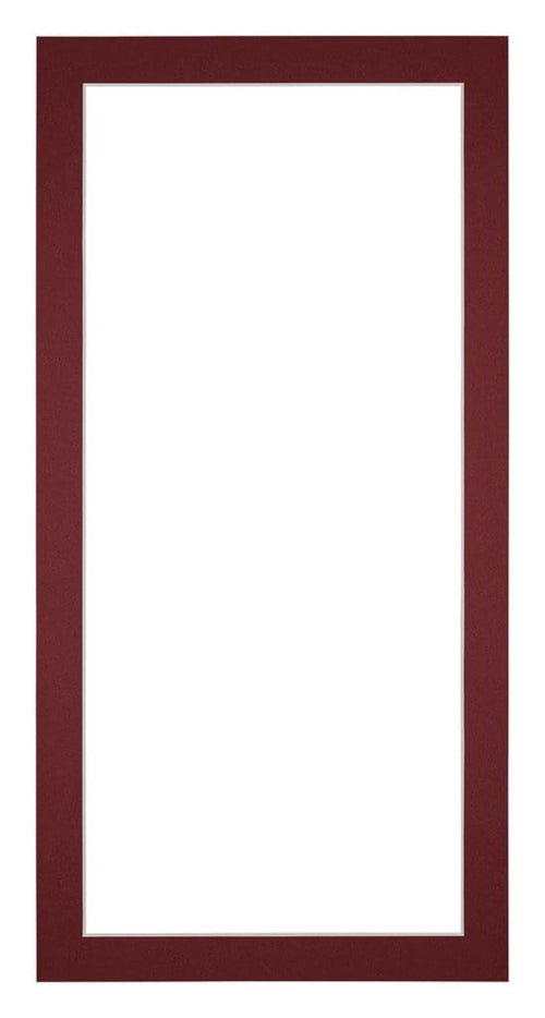 Passe Partout 20x40cm Carton Vin Rouge Bord 3cm Droit De Face | Yourdecoration.fr