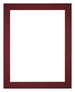 Passe Partout 24x30cm Carton Vin Rouge Bord 4cm Droit De Face | Yourdecoration.fr