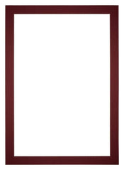 Passe Partout 30x42cm Carton Vin Rouge Bord 4cm Droit De Face | Yourdecoration.fr