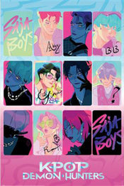 Poster K Pop Demon Hunters Light And Dark 61x91 5cm PP2510670 | Yourdecoration.fr