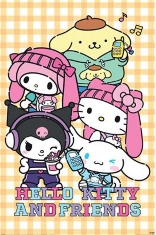 Poster Sanrio Hello Kitty Pop 61x91 5cm PP2501394 | Yourdecoration.fr