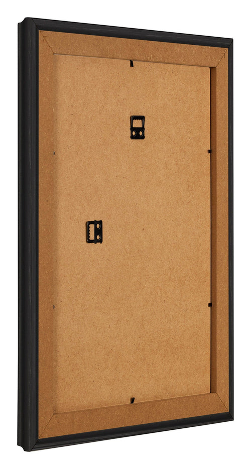 Cadre Photo 18x24cm Noir Grain de Bois MDF Lazio Arriere Oblique | Yourdecoration.fr