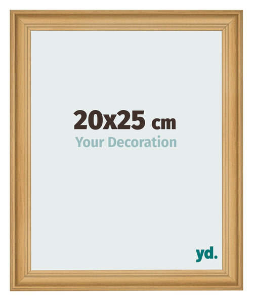Cadre Photo 20x25cm De Pin Grain de Bois MDF Lazio De Face Mesure | Yourdecoration.fr