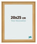 Cadre Photo 20x25cm De Pin Grain de Bois MDF Lazio De Face Mesure | Yourdecoration.fr