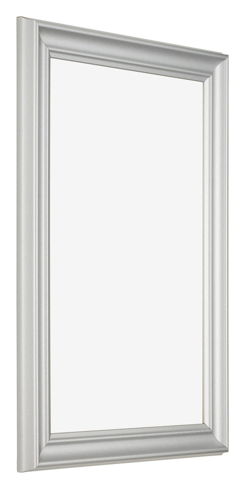 Cadre Photo 20x30cm Argent Mat MDF Lazio De Face Oblique | Yourdecoration.fr