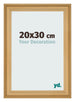 Cadre Photo 20x30cm De Pin Grain de Bois MDF Lazio De Face Mesure | Yourdecoration.fr