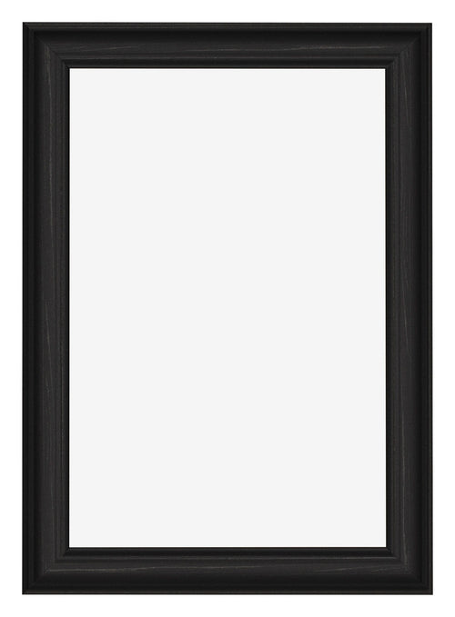 Cadre Photo 20x30cm Noir Grain de Bois MDF Lazio De Face | Yourdecoration.fr
