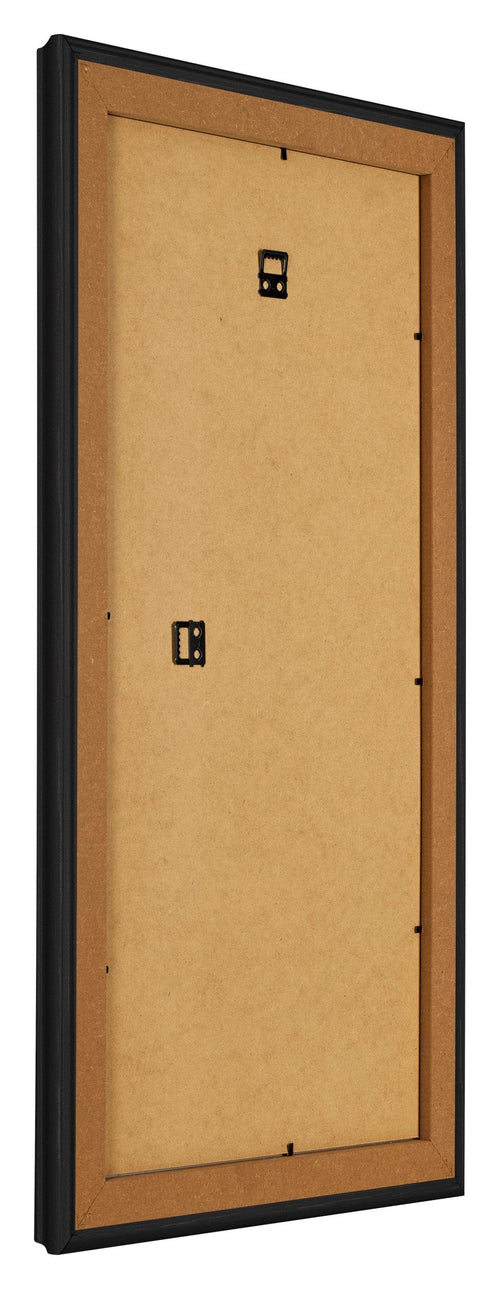 Cadre Photo 20x40cm Noir Grain de Bois MDF Lazio Arriere Oblique | Yourdecoration.fr