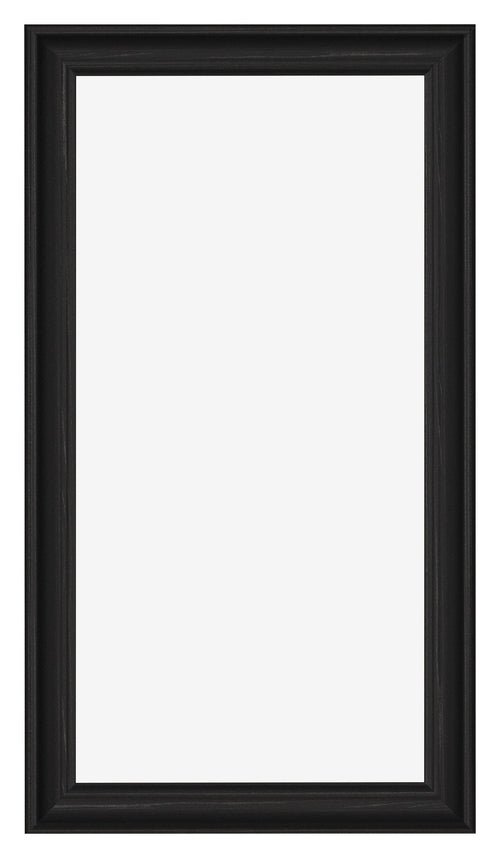 Cadre Photo 20x40cm Noir Grain de Bois MDF Lazio De Face | Yourdecoration.fr