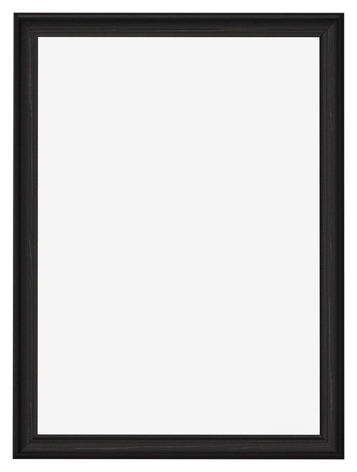 Cadre Photo 21x29 7cm A4 Noir Grain de Bois MDF Lazio De Face | Yourdecoration.fr