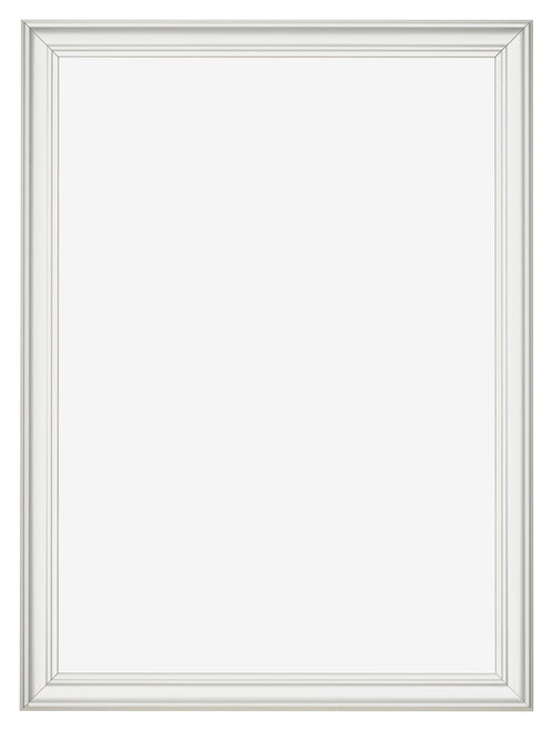 Cadre Photo 21x30cm Blanc Patine MDF Lazio De Face | Yourdecoration.fr