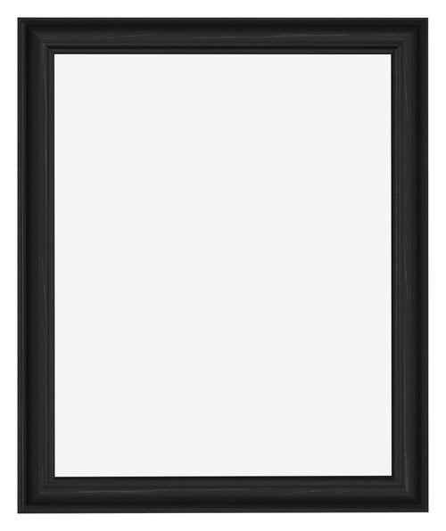 Cadre Photo 24x30cm Noir Grain de Bois MDF Lazio De Face | Yourdecoration.fr