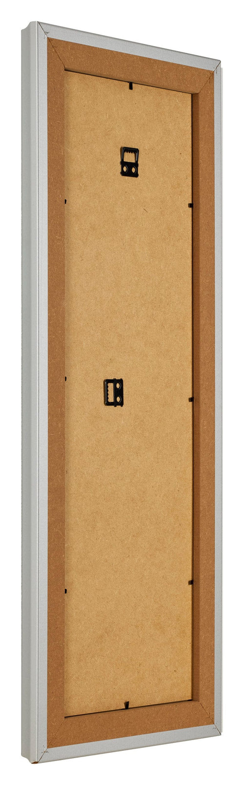 Cadre Photo 25x75cm Argent Mat MDF Lazio Arriere Oblique | Yourdecoration.fr