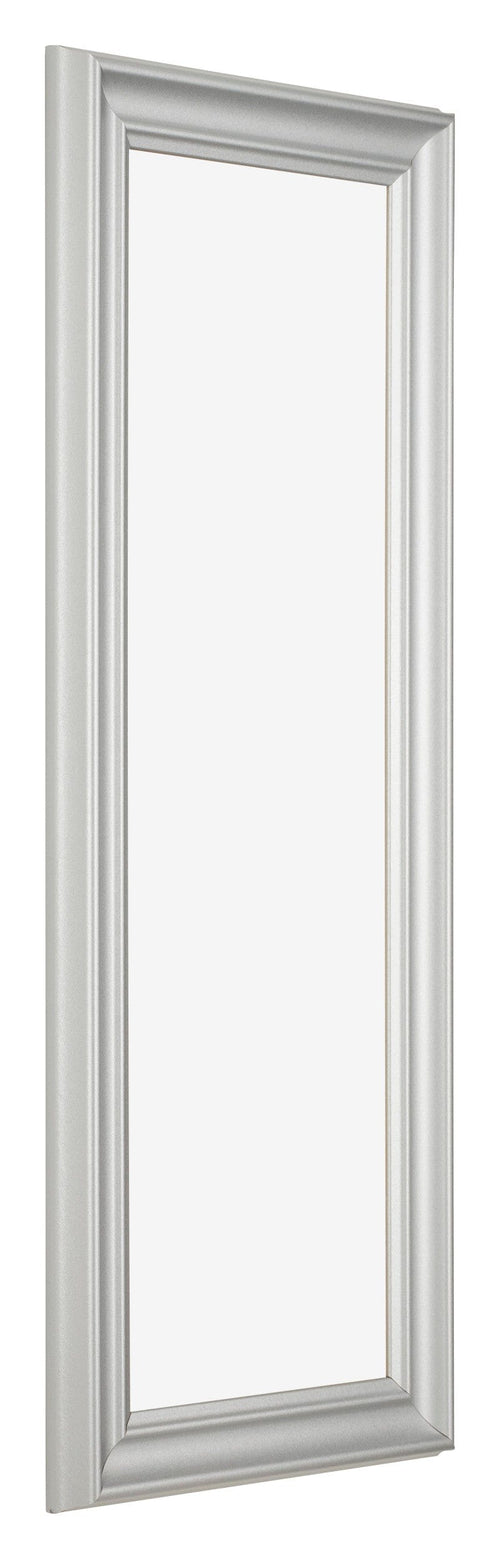 Cadre Photo 25x75cm Argent Mat MDF Lazio De Face Oblique | Yourdecoration.fr