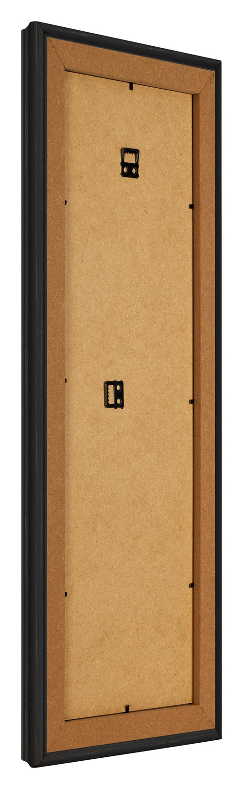 Cadre Photo 25x75cm Noir Grain de Bois MDF Lazio Arriere Oblique | Yourdecoration.fr