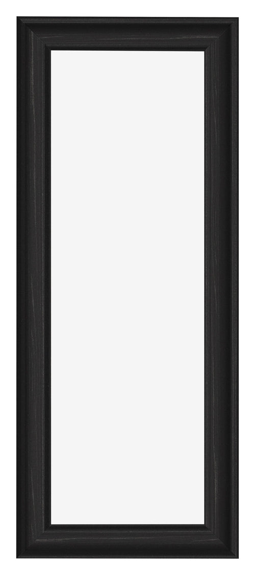 Cadre Photo 25x75cm Noir Grain de Bois MDF Lazio De Face | Yourdecoration.fr