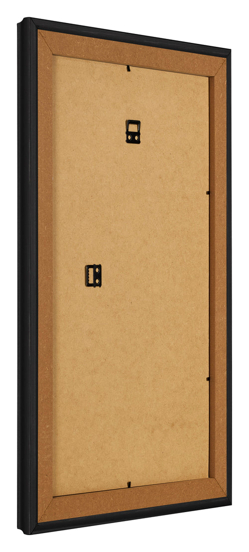 Cadre Photo 30x50cm Noir Grain de Bois MDF Lazio Arriere Oblique | Yourdecoration.fr
