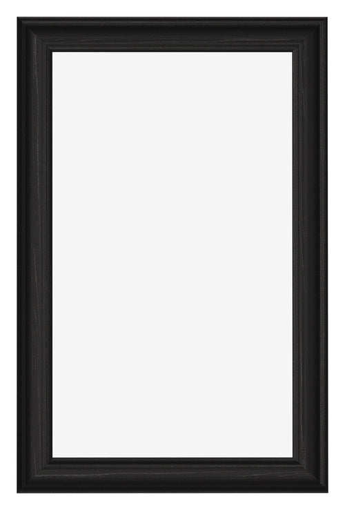 Cadre Photo 33x48cm Noir Grain de Bois MDF Lazio De Face | Yourdecoration.fr