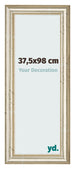 Cadre Photo 37 5x98cm Brillance Metallique MDF Lazio De Face Mesure | Yourdecoration.fr