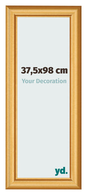 Cadre Photo 37 5x98cm Or Mat MDF Lazio De Face Mesure | Yourdecoration.fr