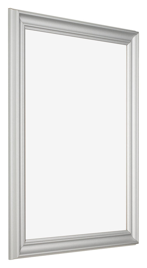 Cadre Photo 40x45cm Argent Mat MDF Lazio De Face Oblique | Yourdecoration.fr