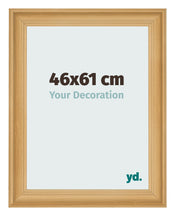 Cadre Photo 46x61cm De Pin Grain de Bois MDF Lazio De Face Mesure | Yourdecoration.fr