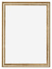 Cadre Photo 49x68cm Or Antique MDF Lazio De Face | Yourdecoration.fr