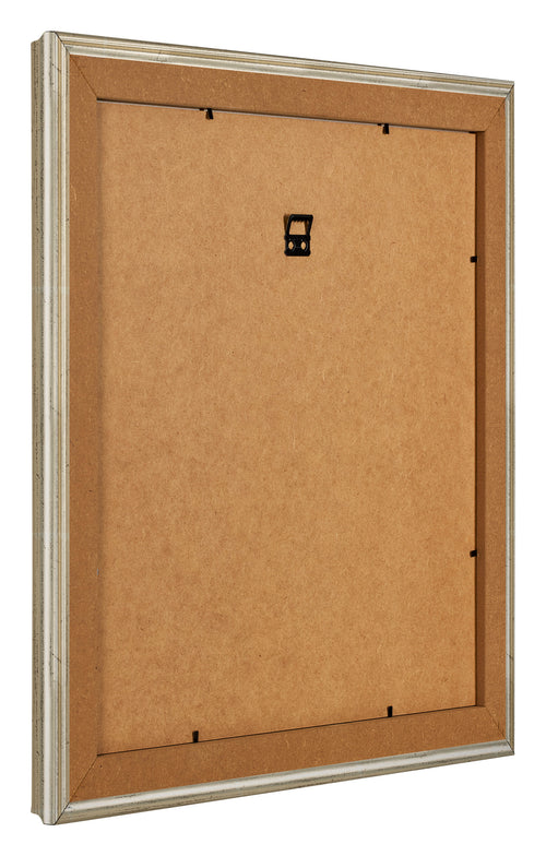 Cadre Photo 50x50cm Brillance Metallique MDF Lazio Arriere Oblique | Yourdecoration.fr