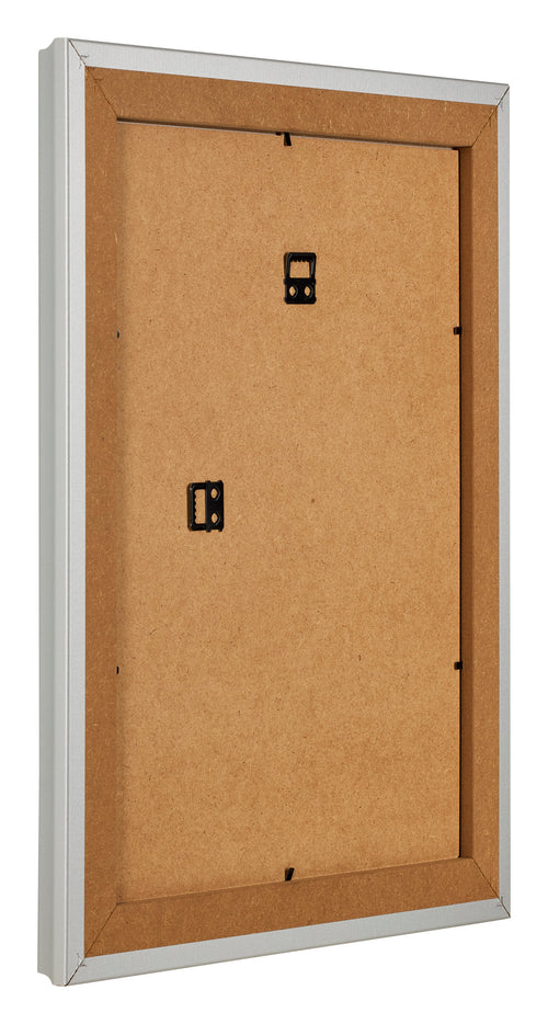 Cadre Photo 60x80cm Argent Mat MDF Lazio Arriere Oblique | Yourdecoration.fr