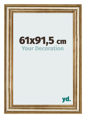 Cadre Photo 61x91 5cm Or Antique MDF Lazio De Face Mesure | Yourdecoration.fr