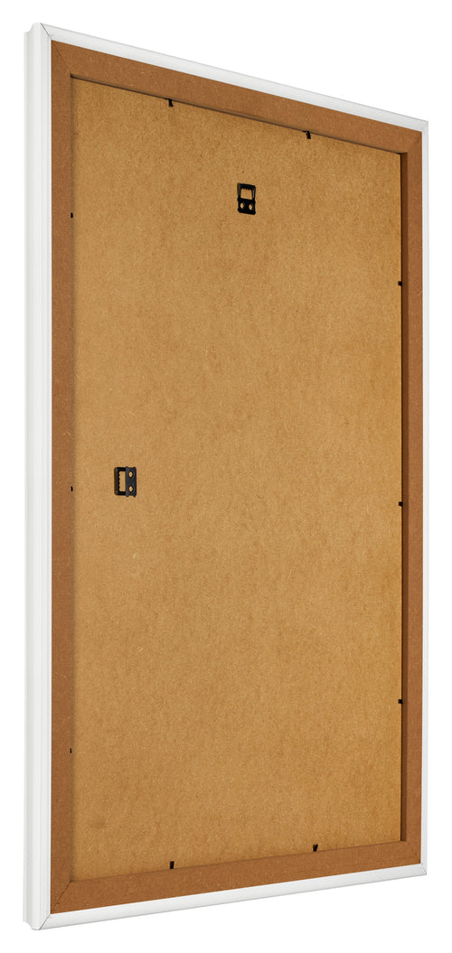 Cadre Photo 68x98cm Blanc Patine MDF Lazio Arriere Oblique | Yourdecoration.fr