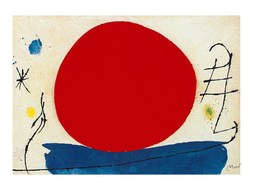 Joan Miro  Senzo titolo, 1967 affiche art 80x60cm | Yourdecoration.fr