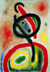 Joan Miro  Femme III affiche art 80x60cm | Yourdecoration.fr