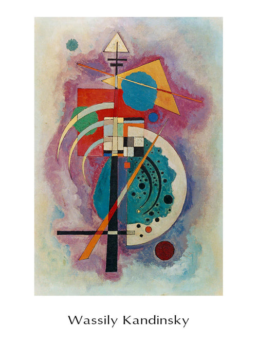 Wassily Kandinsky  Hommage a Grohmann affiche art 60x80cm | Yourdecoration.fr