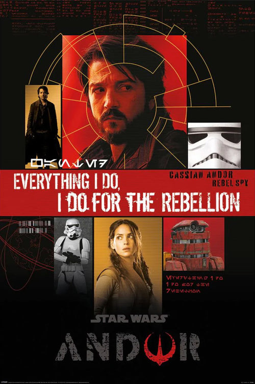 Pyramid Pp35061 Star Wars Andor For The Rebellion Affiche Poster 61X91,5cm | Yourdecoration.fr