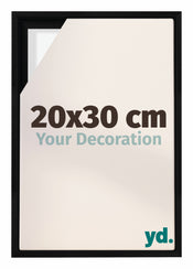 Lyon MDF Baklijst 20x30cm Noir Mat De Face Mesure | Yourdecoration.fr